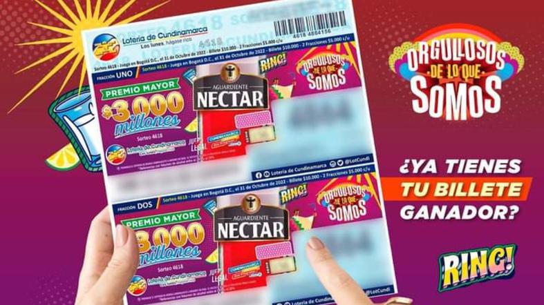 Resultados de la Lotería de Cundinamarca del lunes 31 de octubre