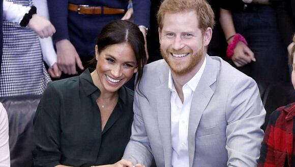 Meghan Markle y el príncipe Harry  son padres de un niño, Archie, desde hace ocho meses (Foto: AFP)