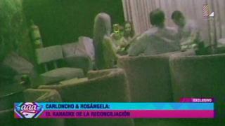 Carloncho y Rosángela: mira el video de su reconciliación