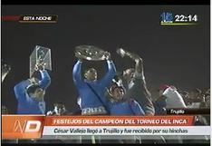 César Vallejo: Así fue su celebración en Trujillo (VIDEO)