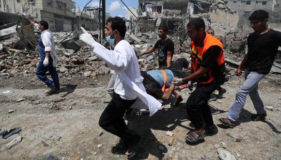 Bombardeo israelí deja 50 muertos y más de 200 heridos