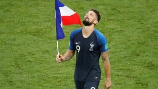 Rusia 2018: Giroud igualó a Guivarch como campeón sin goles en un Mundial