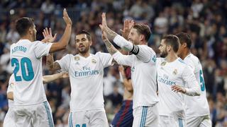 Real Madrid se impuso 3-0 sobre Eibar por la Liga española