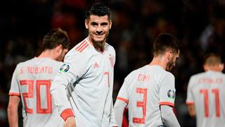 España venció 2-0 a Malta con doblete de Morata por la fase previa de la Eurocopa 2020