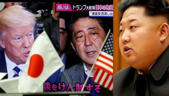 Abe y Trump responden al "acto provocador" de Corea del Norte