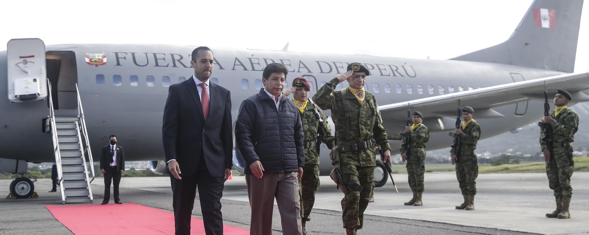 Pedro Castillo: el posible impacto penal del uso de aviones del Estado para trasladar familiares y pasajeros sospechosos