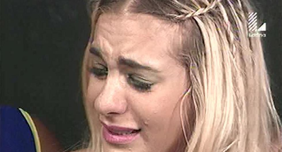 Paula Ávila rompe en llanto en el programa Bienvenida la tarde (Foto: Captura / Latina)
