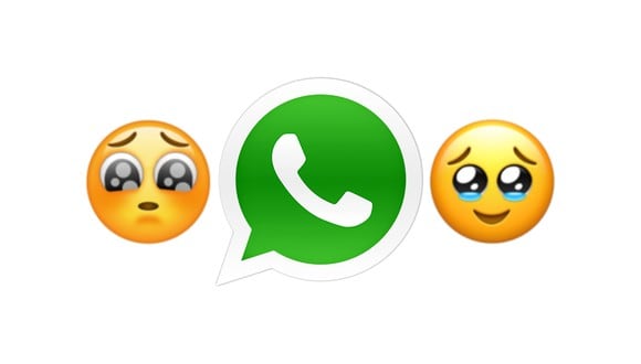 WhatsApp publicó una nueva actualización en dónde cambiaron el aspecto total de dos emoticones. (Foto: Mag)