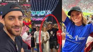 Austin Palao y ‘Cachaza’ se lucieron juntos en la inauguración del Mundial Qatar 2022 
