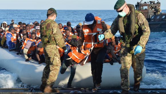 Unión Europea aprobó plan militar contra tráfico de inmigrantes