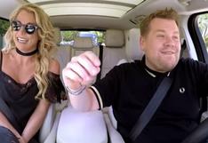 YouTube: mira el descarado playback de Britney Spears en Carpool Karaoke