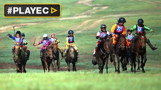 Mongolia: Los niños, protagonistas de carreras de caballos