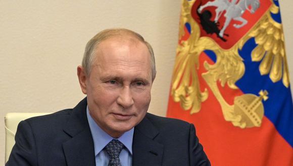 El presidente de Rusia Vladimir Putin.  (Foto: Alexei Druzhinin / SPUTNIK / AFP).