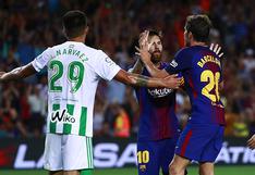 Barcelona vence con comodidad al Real Betis: Lionel Messi fue la figura