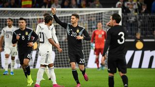 Argentina rescata empate sobre el final ante Alemania en amistoso jugado en Dortmund