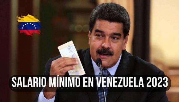 Salario mínimo en Venezuela: ¿Qué dijo al respecto Nicolás Maduro?