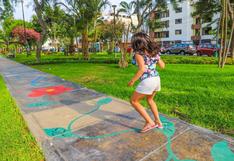 San Borja: parques son acondicionados con protocolos de bioseguridad para que niños desarrollen actividades lúdicas