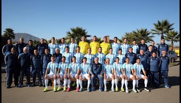 Selección Argentina: las locuras de Lavezzi en la foto oficial