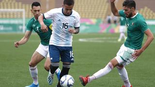 Argentina perdió 2-1 ante México por el Grupo A de los Juegos Panamericanos 2019