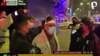 SJM: policías intervienen a más de 50 personas en prostíbulo clandestino que se promocionaba en redes sociales 