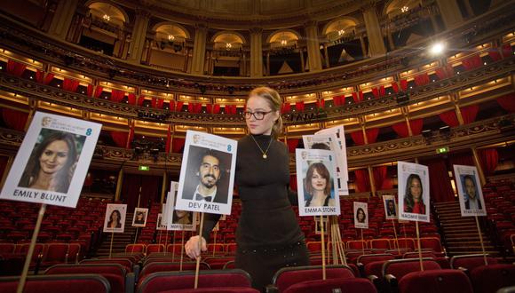 Estrellas de cine británicas, invitadas a vestir de negro para los Bafta