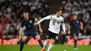 Inglaterra empató sin goles ante Alemania en Wembley