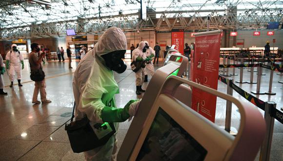 Brasil detecta en Sao Paulo sus primeros casos de la nueva variante británica del coronavirus. (Foto referencial, Carl DE SOUZA / AFP).