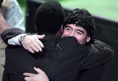 Diego Maradona sorprende con este saludo de cumpleaños a Pelé