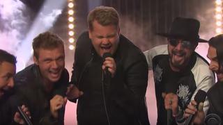 'Backstreet Boys' y la divertida coreografía con James Corden