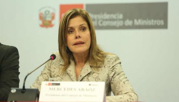 Mercedes Aráoz busca reunirse con las bancadas del Congreso antes de presentar el pedido de facultades legislativas. (Foto: PCM)
