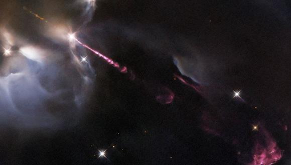 El Telescopio Espacial Hubble observa el estallido de una estrella infantil. (Foto: ESA/HUBBLE & NASA, B. NISINI)