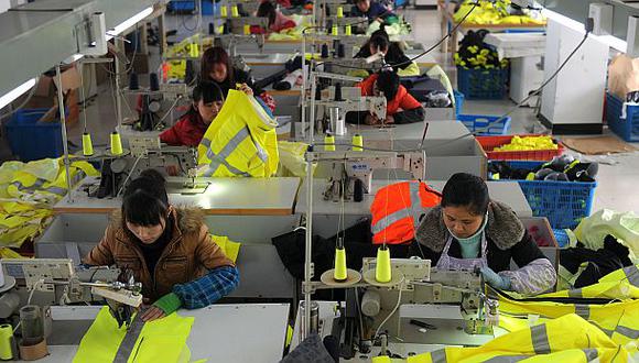 China espera incrementar en 9,5% su producción industrial