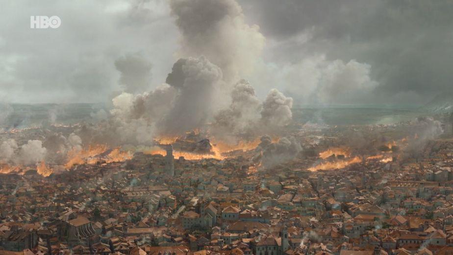 Daenerys y Drogon destruyeron la ciudad (Foto: Game of Thrones / HBO)