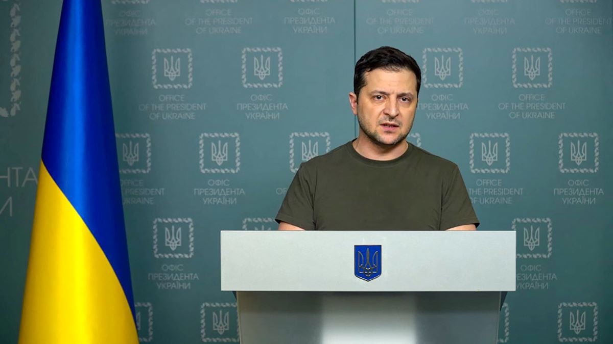 President of Ukraine Volodymyr Zelensky.  (AFP).