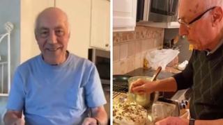 EE. UU.: el abuelo pastelero de 90 años que deleita a sus nietas con sabrosas preparaciones y es furor en redes