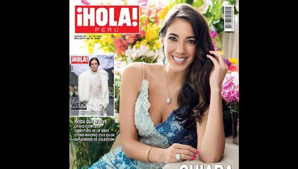 Chiara Pinasco y su nuevo amor en "¡Hola! Perú"