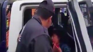 Chorrillos: serenos intervinieron a niña vendedora [VIDEO]