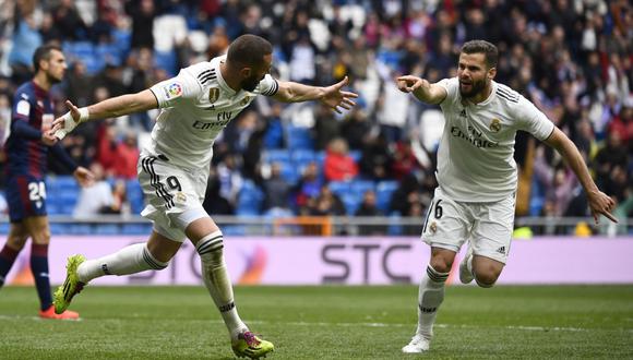 Real Madrid vs. Eibar EN VIVO ONLINE: blancos buscan quedarse con la victoria en casa. (AFP)