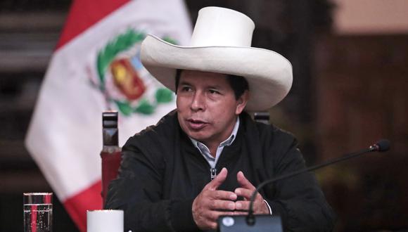 El presidente Pedro Castillo se pronunció sobre el voto de confianza otorgado por el Congreso al Gabinete Ministerial encabezado por Mirtha Vásquez. (Foto: Presidencia)