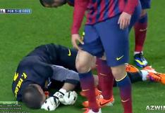 Víctor Valdés se rompió los ligamentos y será baja en el Barcelona