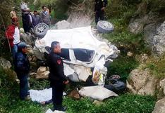 Cajamarca: unos 7 miembros de una familia mueren en un accidente