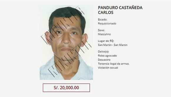 San Martín: 18 presuntos violadores son buscados por la PNP