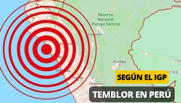 Sismos en Perú hoy: conoce el reporte de últimos temblores en el país este jueves 20 de julio de 2023 | Imagen: IGP / Referencial