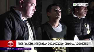Desarticulan a ‘Los Michis’ en mega operativo de la Policía Nacional