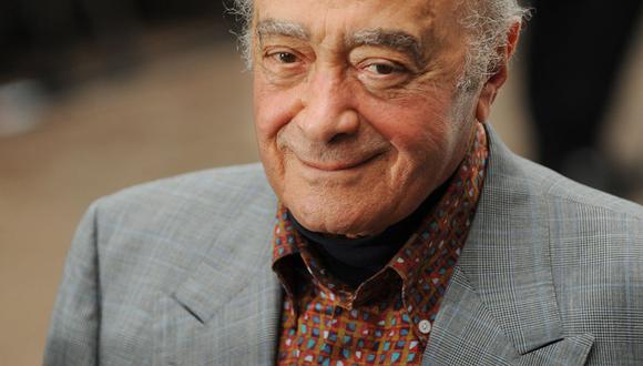 Falleció el empresario Mohamed Al-Fayed  a los 94 años (Foto: AFP)