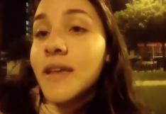 Lima: joven venezolana cuenta cómo peruano la acosó en Miraflores