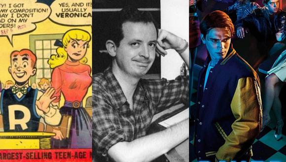 Bob Montana comenzó a dibujar a Archie y sus amigos en 1941, y lo siguió haciendo hasta su muerte, en 1975. En base a su obra se creó la serie de TV "Riverdale". (Fotos: Archie Comics, Northern Essex Community College, The CW)