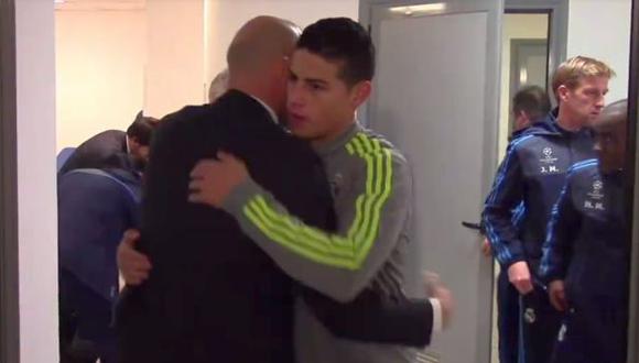 El ritual de Zidane antes de cada partido del Real Madrid