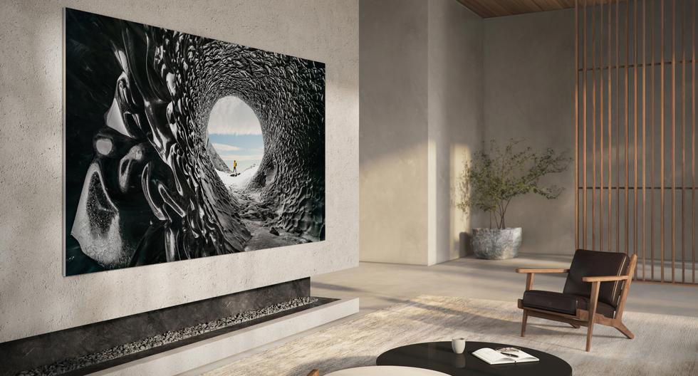 CES 2022: Samsung presents its new line of high-end televisions at the technology fair
