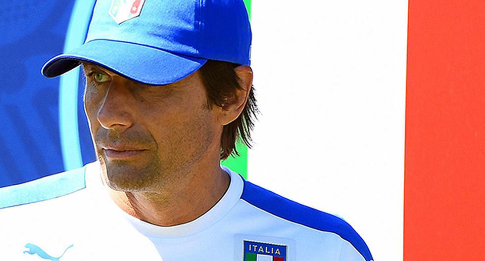 Antonio Conte resaltó que Alemania será un rival muy duro para Italia (Foto: EFE)